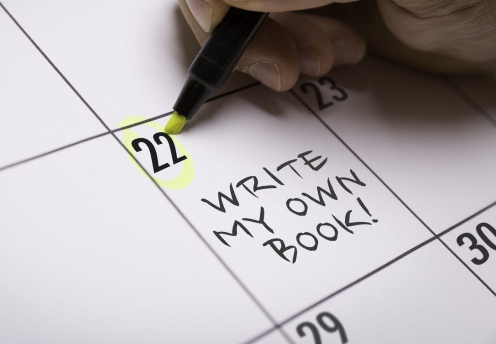 Write my own book calendar event