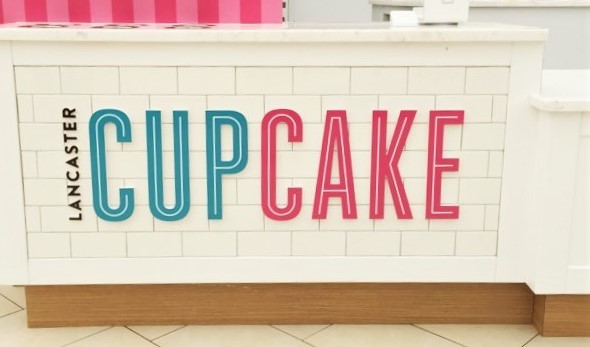 Lancaster Cupcake sign